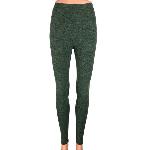 Alo Yoga Green Mid Rise Activewear Athletic Fitness Ankle Leggings Pants Sz XS - Picture 2 of 5